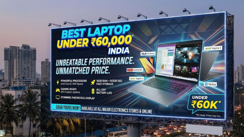 Finding the Best Laptop Under ₹60,000 in India: Your Expert Guide